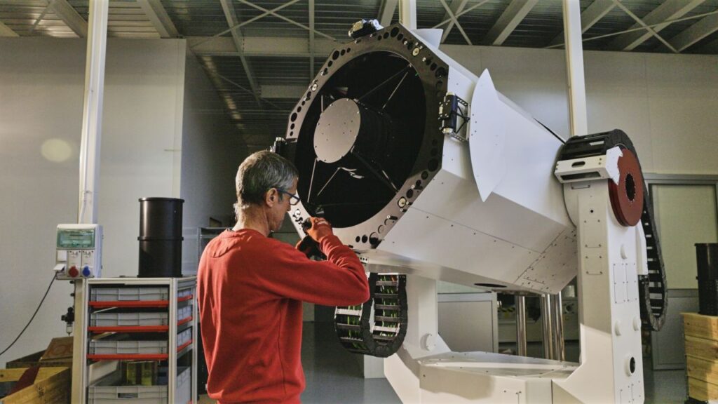 Matera Satellite Laser Ranging station now operational