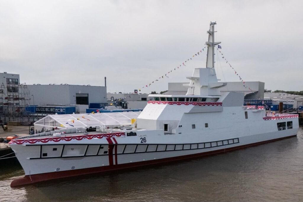 Sitep non-lethal systems aboard Singapore's first Sentinel-class OPV